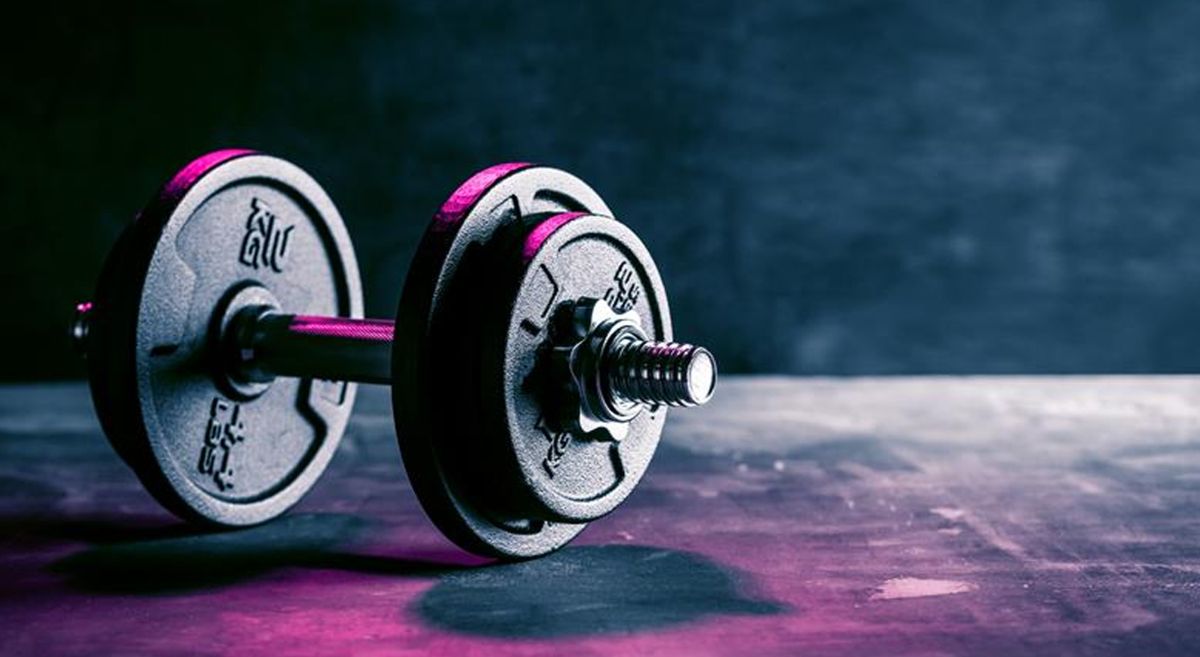 Picture of a dumbbell